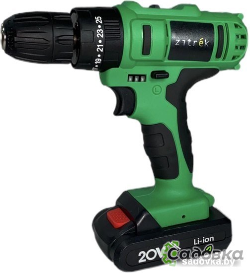 Ударная дрель-шуруповерт Zitrek Crusher 21-Li 063-4055 (с 2-мя АКБ, кейс)