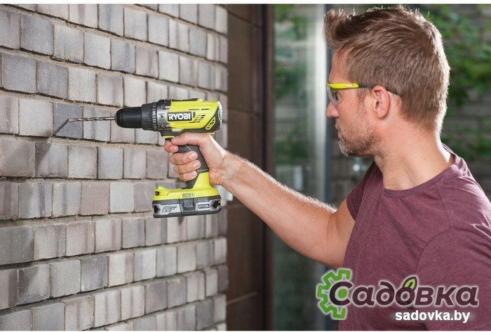 Дрель-шуруповерт RYOBI R18PD3-0 5133002888 (без АКБ)