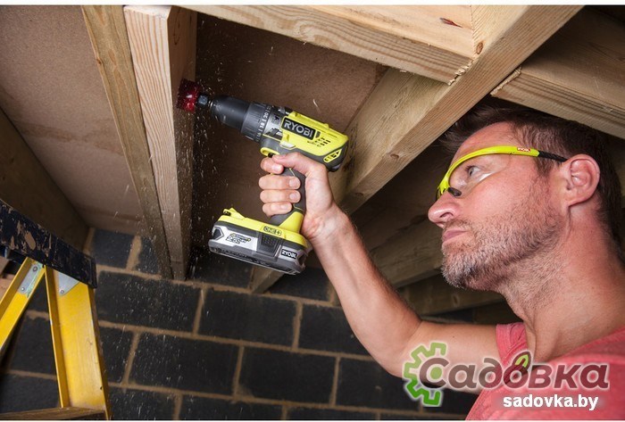 Дрель-шуруповерт RYOBI R18PD3-0 5133002888 (без АКБ)