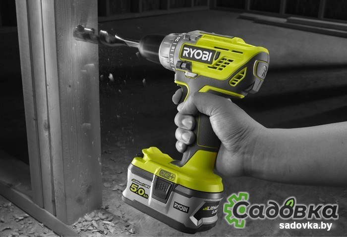 Дрель-шуруповерт RYOBI R18DD3-0 5133002889 (без АКБ)