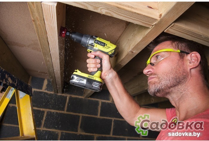 Дрель-шуруповерт RYOBI R18DD3-0 5133002889 (без АКБ)