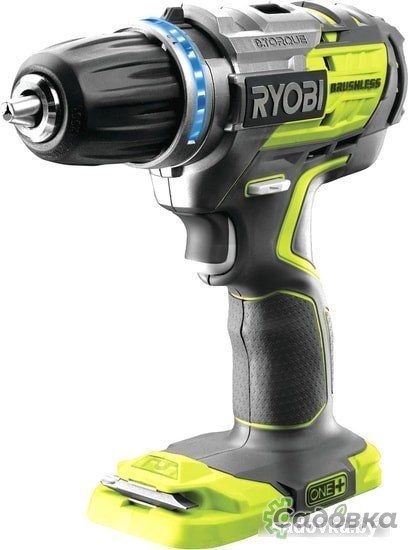 Дрель-шуруповерт RYOBI R18DDBL-220S 5133003435 (с 2-мя АКБ)