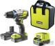 Дрель-шуруповерт RYOBI R18DDBL-220S 5133003435 (с 2-мя АКБ)