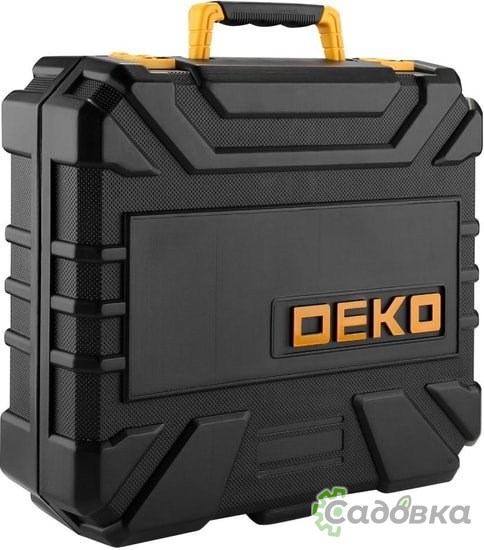 Дрель-шуруповерт Deko DKCD20FU-Li SET 104 063-4178 (с 2-мя АКБ, кейс)