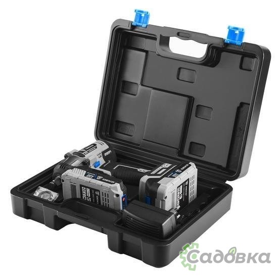 Гайковерт Deko DKIS20 063-4033 (с 2-мя АКБ, кейс)