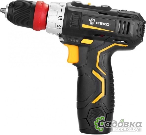 Дрель-шуруповерт Deko GCD12DU3 063-4082 (с 2-мя АКБ, кейс)