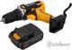 Дрель-шуруповерт Deko DKCD16FU-Li 063-4099 (с 2-мя АКБ, кейс, набор оснастки)
