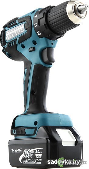 Дрель-шуруповерт Makita DDF459RFE (с 2-мя АКБ, кейс)