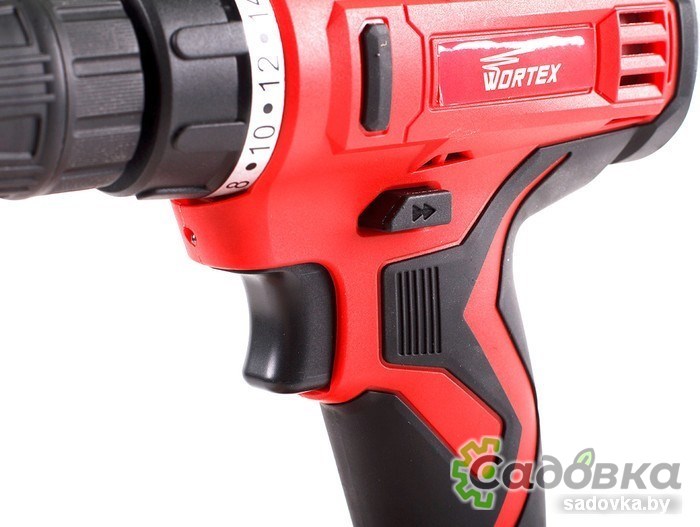 Дрель-шуруповерт Wortex BD 1415DLi + кейс