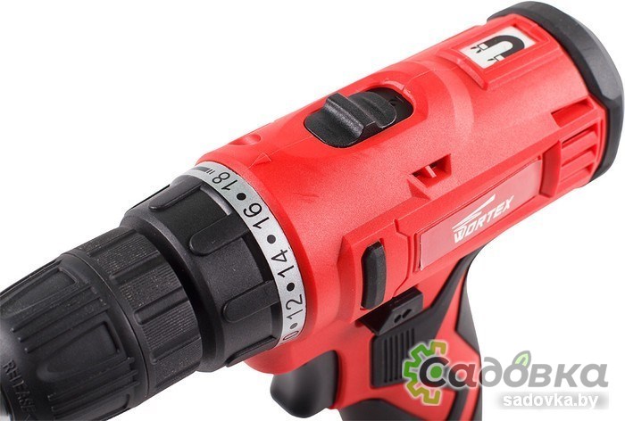 Дрель-шуруповерт Wortex BD 1415DLi + кейс