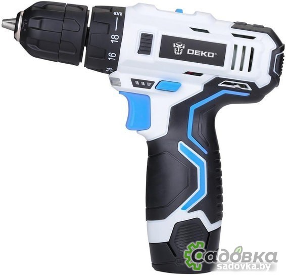Дрель-шуруповерт Deko GCD12DU3 SET 1 (с 1-им АКБ)