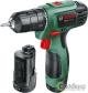 Дрель-шуруповерт Bosch EasyDrill 1200 06039A210B (с 2-мя АКБ)