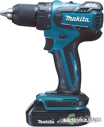 Дрель-шуруповерт Makita DDF459SYE (с 2-мя АКБ 1.5 Ah, кейс) Дрель-шуруповерт Makita DDF459SYE (с 2-мя АКБ 1.5 Ah, кейс)