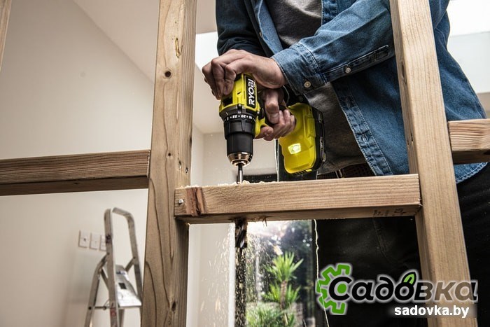 Дрель-шуруповерт RYOBI RDD18C-0 5133004979 (без АКБ)