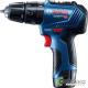 Дрель-шуруповерт Bosch GSB 12V-30 Professional 06019G9100 (с 2-мя АКБ, кейс)