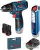 Дрель-шуруповерт Bosch GSR 120-LI Professional 06019F7005 (с 2-мя АКБ, кейс)