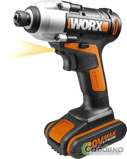 Ударный винтоверт Worx WX290.1 (с 1-им АКБ, кейс)