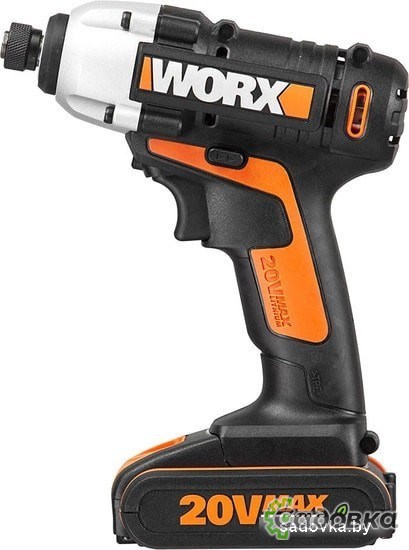 Ударный винтоверт Worx WX290.1 (с 1-им АКБ, кейс)