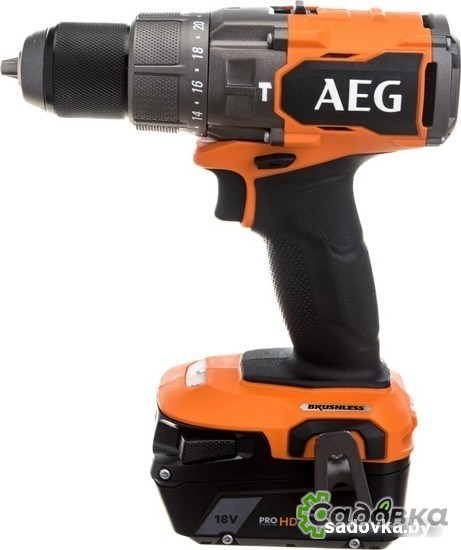 Ударная дрель-шуруповерт AEG Powertools BSB 18C3BL-502C 4935478939 (с 2-мя АКБ 5 Ач, кейс)