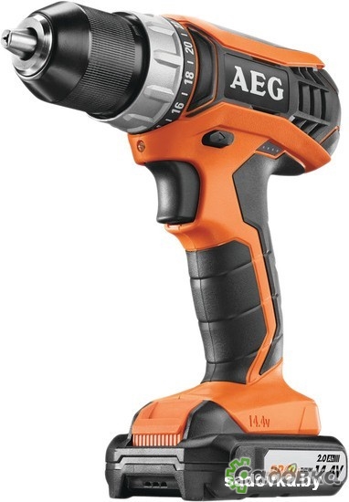 Дрель-шуруповерт AEG Powertools BS 14G3 LI-202C 4935451093 (с 2-мя АКБ 2 Ah)