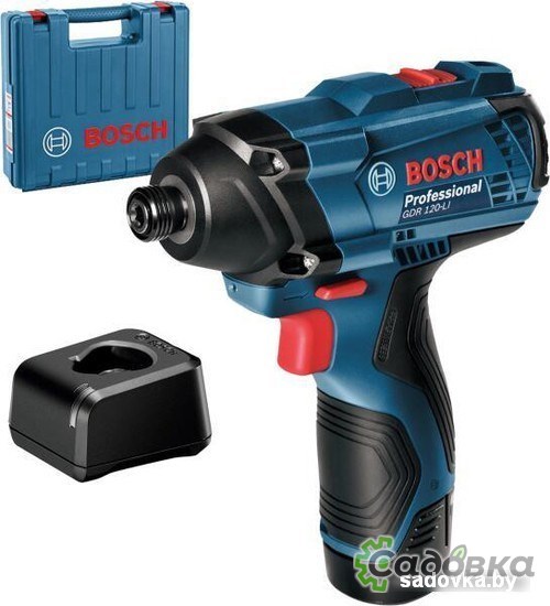 Винтоверт Bosch GDR 120-LI Professional 06019F0007 (с 1-им АКБ, кейс)