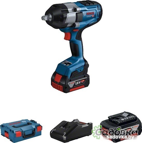 Гайковерт Bosch GDS 18V-1000 Professional 06019J8304 (с 2-мя АКБ, кейс) Гайковерт Bosch GDS 18V-1000 Professional 06019J8304 (с 2-мя АКБ, кейс)