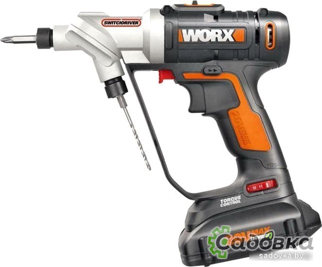 Шуруповерт Worx WX176.2 (с 1-им АКБ, кейс)