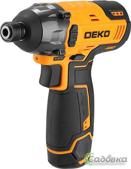 Винтоверт Deko DKIS12-Li Set 063-4390 (с 2-мя АКБ, кейс)