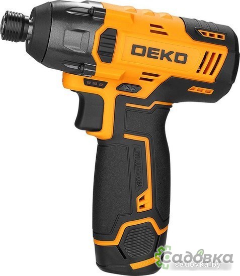 Винтоверт Deko DKIS12-Li Set 063-4390 (с 2-мя АКБ, кейс)