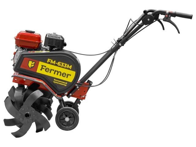 Культиватор бензиновый FERMER FM-633М (7.5 л.с., шир. 85 см, без ВОМ, передач 1+1) (FM1508-4)