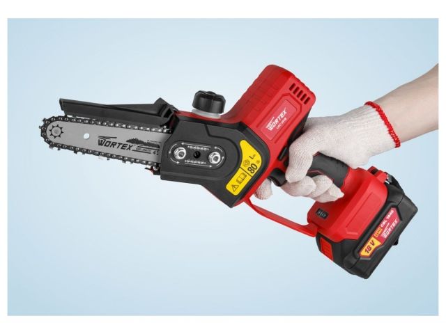 Аккум. мини-пила WORTEX CEC 2518 ALL1 XLT в кор. ALL1 XLT SOLO БЕСЩЕТ., 18 В, 15 см (шина 15 см, 1/4
