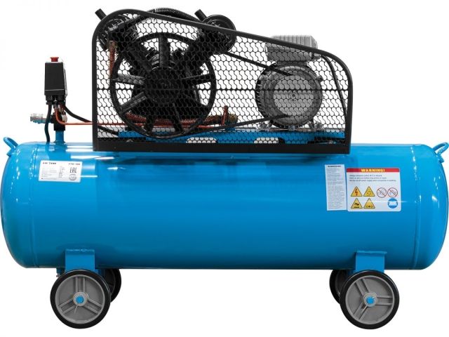 Компрессор DGM AC-2100B ременной (400 л/мин, 8 атм, ременной, масляный, ресив. 100 л, 230 В, 2.4 кВт) (DG2720-2)