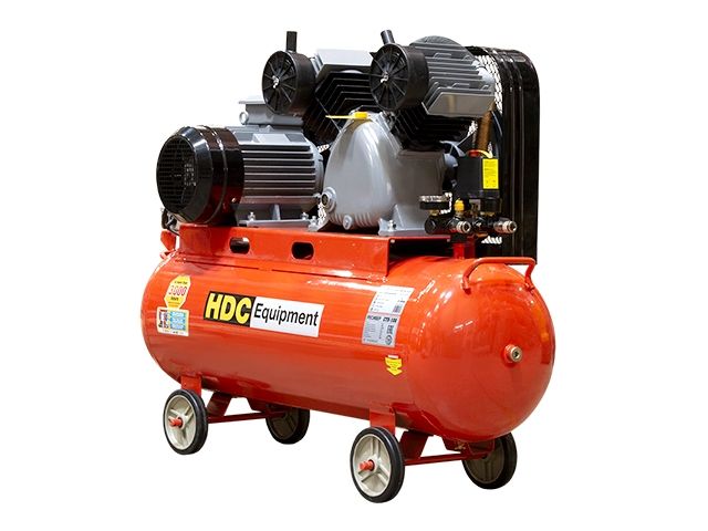 Компрессор HDC HD-A103 ременной (600 л/мин, 10 атм, ременной, масляный, ресив. 100 л, 380 В, 3.30 кВт) (HDC Equipment) (HD-A103)
