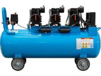 Компрессор DGM AC-6100LD безмасляный (450 л/мин, 8 атм, коаксиальный, безмасляный, электр. блок упр., ресив. 100 л, 230 В, 2,4 кВт) (DG2720-3)