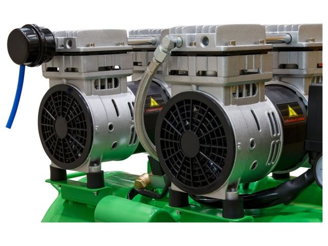 Компрессор ECO AE-50-OF1 безмасляный (280 л/мин, 8 атм, коаксиальный, безмасляный, ресив. 50 л, 220 В, 1,6 кВт) (AE-50-OF1)