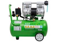 Компрессор ECO AE-25-OF1 безмасляный (140 л/мин, 8 атм, коаксиальный, безмасляный, ресив. 24 л, 220 В, 0,8 кВт) (AE-25-OF1)
