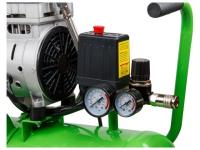 Компрессор ECO AE-25-OF1 безмасляный (140 л/мин, 8 атм, коаксиальный, безмасляный, ресив. 24 л, 220 В, 0,8 кВт) (AE-25-OF1)