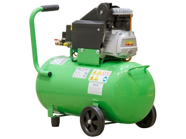 Компрессор ECO AE-501-4 коаксиальный (260 л/мин, 8 атм, коаксиальный, масляный, ресив. 50 л, 220 В, 1.80 кВт) (AE-501-4)