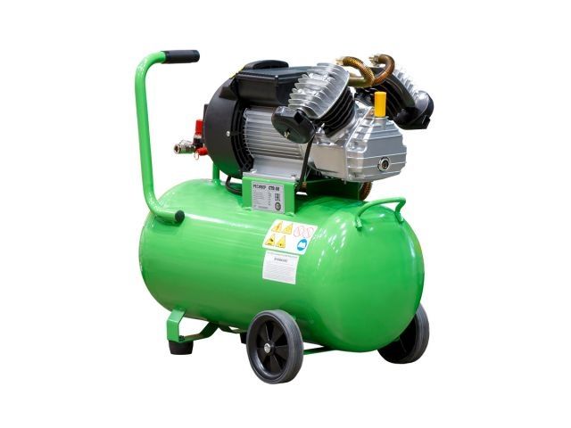 Компрессор ECO AE-502-3 коаксиальный (440 л/мин, 8 атм, коаксиальный, масляный, ресив. 50 л, 220 В, 2.20 кВт) (AE-502-3)