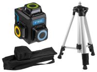 Нивелир лазерный BULL LL 3303 со штативом в кор. 3х360°, до 60 м, +/- 0.3 мм/м, зеленый (резьба 1/4