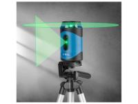 Нивелир лазерный BULL LL 2302 со штативом в кор. 360°х130°, до 30 м, +/- 0.3 мм/м, зеленый (резьба 1/4