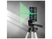 Нивелир лазерный BULL LL 2201 со штативом в кор. 2х120°, до 30 м, +/- 0.3 мм/м, зеленый (резьба 1/4