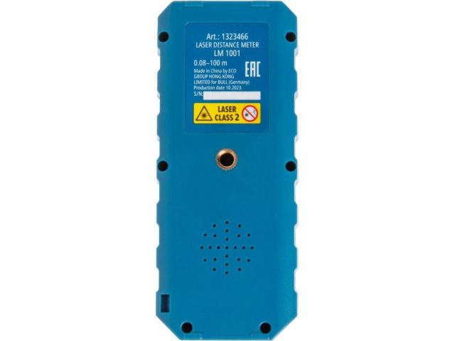 Дальномер лазерный BULL LM 1001 в кор. 2Х зум камера, 0,08 - 100 м, +- 1,5 мм (1323466)