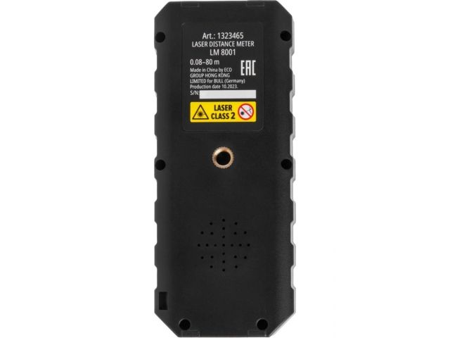 Дальномер лазерный BULL LM 8001 в кор. Проекция креста (зеленый), 0,08 - 80 м, +- 2 мм (1323465)