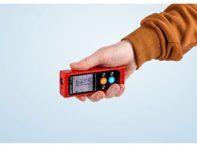 Дальномер лазерный WORTEX LR 4002 в кор., 0,05 - 40, + 2 мм (1329388)