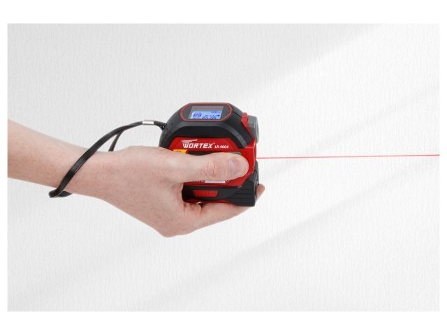 Дальномер лазерный WORTEX LR 4004 в кор., 0.05 - 40 м, +/- 2 мм/м (0323134)
