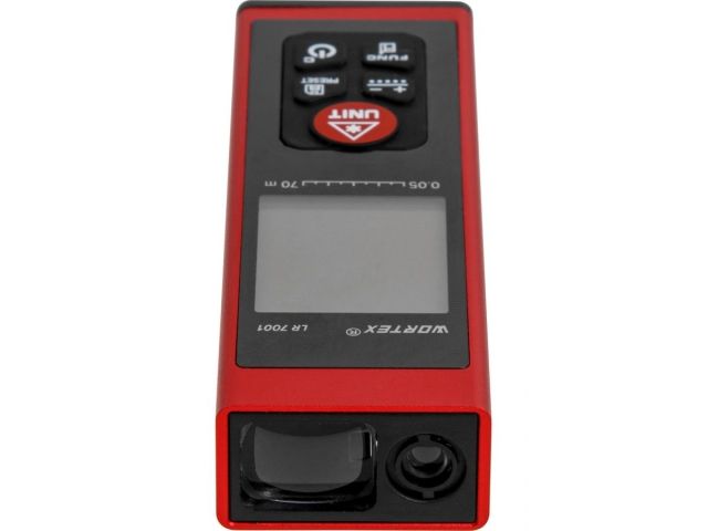 Дальномер лазерный WORTEX LR 7001 в кор., 0,03 - 70, + 2 мм (1329390)
