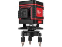 Нивелир лазерный WORTEX LL 0330-1 в чем. + аксессуары 3х360°, до 25 м, +/- 0.3 мм/м, зеленый (резьба 1/4