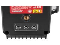 Нивелир лазерный WORTEX LL 0330-1 в чем. + аксессуары 3х360°, до 25 м, +/- 0.3 мм/м, зеленый (резьба 1/4