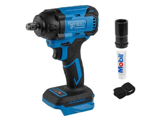 Аккум. ударный гайковерт BULL SC 1804 в кор. XLTpro SOLO БЕСЩЕТ., 18 В, 400 Н*м, 1/2 Аккум. ударный гайковерт BULL SC 1804 в кор. XLTpro SOLO БЕСЩЕТ., 18 В, 400 Н*м, 1/2